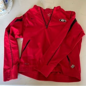 Classic Georgia Nike 1/4 Zip - Team Issued - Small
